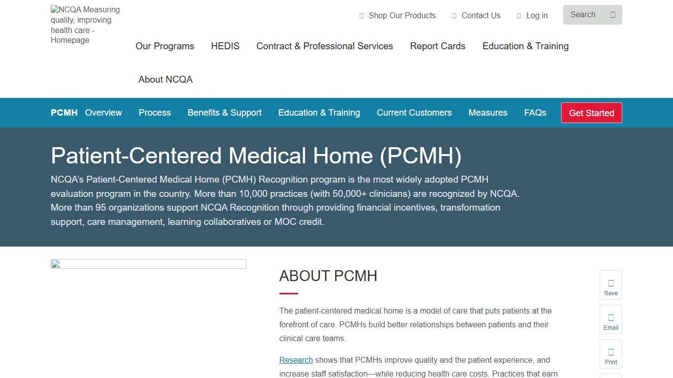 Patient-Centered Medical Home (PCMH) - NCQA